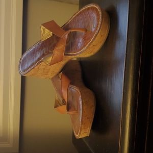 Sam Edelman Womens cork sandals